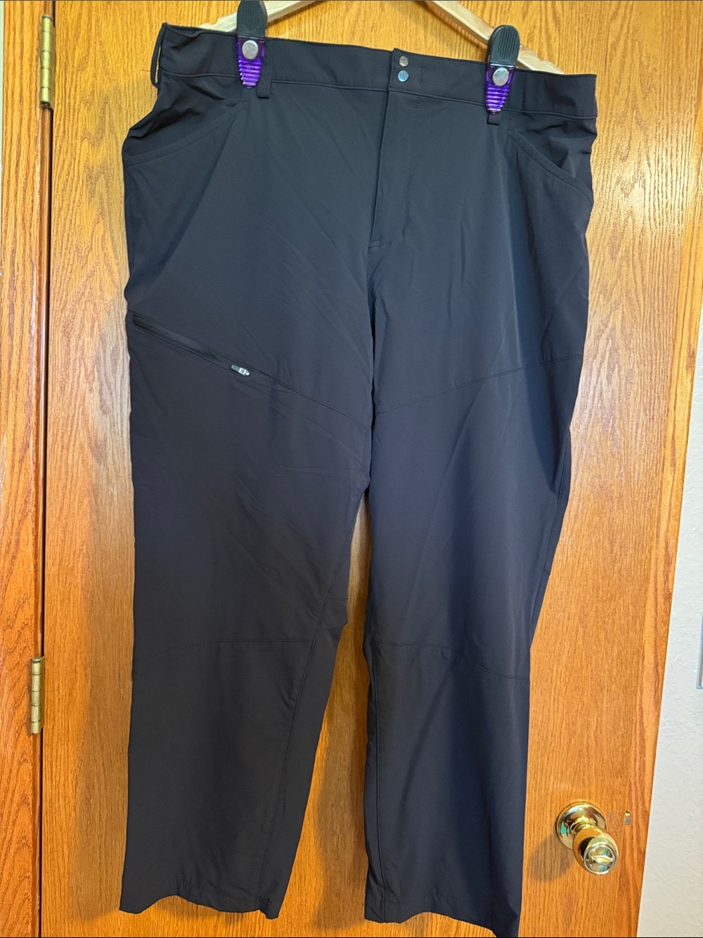Duluth Trading Co Alaskan Hardgear Black Women's Pants size 20W Regular
